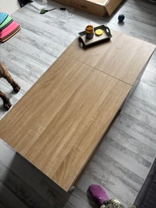 Couchtisch Vicco Avela Schwarz 55 x 110 cm, Model 50593 Kunden-Foto 1