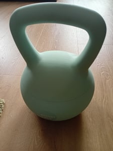ACTIGET Soft Kettlebell 8 kg Trainingsgewicht, Trainingsball, Fitness, Türkis Kunden-Foto 1