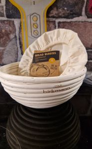 Birkmann Bread Buddies, Gärkörbchen, rund, Ø 20 cm, mit Baumwoll-Bezug Foto del cliente 1