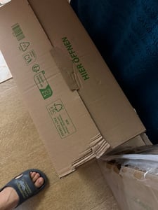 20x Umzugskartons 620 x 300 x 330 mm bis 40 kg EB-Welle stabil Profi groß Kunden-Foto 1
