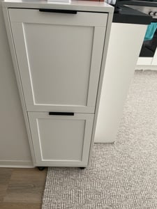 KESPER 2553013 Univerzálna skrinka so systémom triedenia odpadu, biely lak Fotografia od zákazníka č. 2