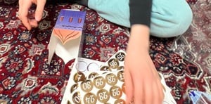 CraftWerk Ramadan Kalender Boxen - 30 Bunte Häuser zum Aufstellen und Dekorieren - Wiederverwendbare Eid Mubarak Geschenkboxen Tüten zum Befüllen Kunden-Foto 2