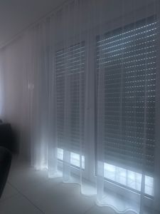 Fertigvorhang 700x240, glatte Markise mit Gewicht Kunden-Foto 1