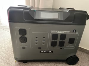 OUKITEL P5000 Pro Solargenerator 4000W 5120Wh | Tragbarer Stromspeicher für Camping & Notstrom Kunden-Foto 1