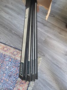 Übergangsprofil Abdeckleiste Firm C-Form Bodenleiste aus Aluminium 3,6x134 cm Vorgebohrt Gold Kunden-Foto 1