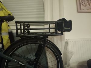 Cestino per bici HITWAY HK1, cestino posteriore per bici, cestino per zaino scolastico, cestino per bici adatto alle e-bike Foto del cliente 1