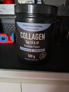 Kollagen Pulver mit Vitamin C (500g) von EXVital Kunden-Foto 1