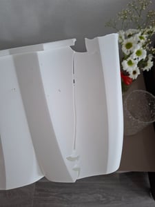 6x Blumenkasten 60cm Hängetopf Blumentopf Balkontopf Geländertopf DCRO Terrakotta Kunden-Foto 2