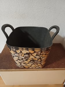 Cesto flessibile per legna da ardere mod. Tronchi Foto del cliente 1
