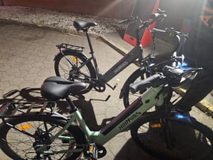 HillMiles E Bike, City E-Bike & E-Hollandrad mit 36V 13Ah Akku bis zu 80-100km, SHIMANO 7-Gang, 250W Motor&25km/h, MileCity1 Kunden-Foto 5