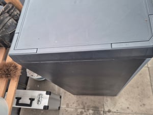 KETER Pro Hoher Lagerschrank, Schwarz/Grau, 972120 Kunden-Foto 2