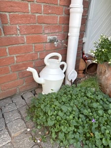 Esschert Design Gieskanne - 10 Liter - Kunststoff - weis Kunden-Foto 1