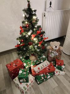 Weihnachtsbaum 75cm hoch, rot Kunden-Foto 1