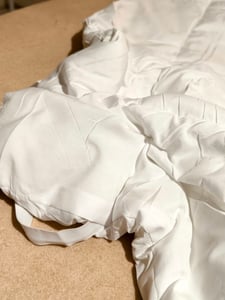 Matratzenauflage Topper 90x190 cm, 2 cm Höhe, Polyester, abnehmbarer Bezug Kunden-Foto 1