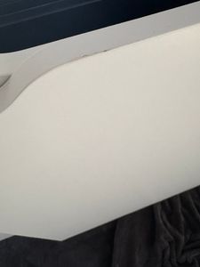 SANODESK QS1 Výškově nastavitelný stůl 140 x 60 cm, elektrický, 4 paměťové funkce, ochrana proti kolizím, nosnost 70 kg, háčky, vedení kabelů (černý) Fotografie od zákazníka č. 21