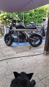 HITWAY e-bike, 20×4,5" dikke banden, pedelec, 48V 25Ah accu, 250W, 25 km/h, 7-versnellingen, MTB all-terrain e-bike, hydraulische remmen, 80-100KM Klantenfoto 1