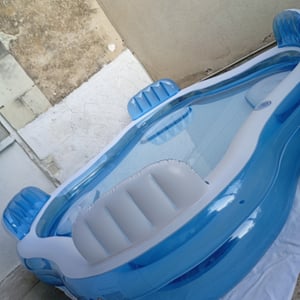 Intex 56475, 990 L, Nafukovací bazén, Dieťa a dospelý, 4 osôb, Modrá, Biela, 11,7 kg Fotografia od zákazníka č. 4