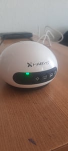 Habys Elektrisches Schröpf – Massagegerät | Vakuum – Massager Sauggerät | Anti-Cellulite Massagegerät mit Infrarot | 5 Gänge | Weiß / Schwarz Kunden-Foto 1