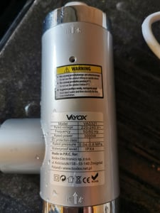 Vayox Küchenarmatur-Durchlauferhitzer Badezimmer-Wasserhahn-Warmwasserbereiter VA0203 | Anzeige | 3000W | Weiß Kunden-Foto 8