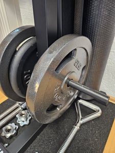 Hop-Sport 40 kg Hantelscheiben 2x20 kg Ø30mm Gusseisen Gewichte Hanteln Set Kunden-Foto 1