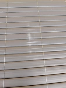 LZQ 200x500cm Sichtschutzmatte PVC Bambus Sichtschutz Garten Sichtschutzzaun Balkon Zaun Windschutz Balkonverkleidung, Anthrazit Kunden-Foto 7