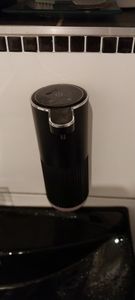 Automatisch Schaum Seifenspender, 400ml Elektrischer Seifenspender mit Sensor, 4-Stufig Einstellbar, Wandmontage für Küche, Bad, Weiß Kunden-Foto 1
