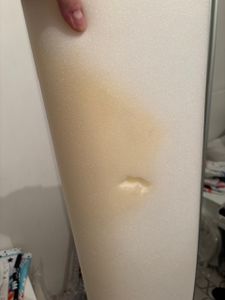 Product arrived stained