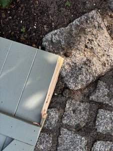 Outsunny tuinkast, tuinhuis met 2 deuren, asfalt dak, grenenhout, grijs en wit Klantenfoto 1