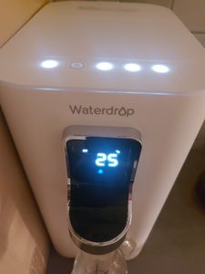 Waterdrop K19-H Sorfortheizung Heißwasserspender, Auftisch Umkehrosmoseanlage Mobil Kein Wasseranschluss, TDS Reduzieren, Kalkfreies Trinkwasser Kunden-Foto 2