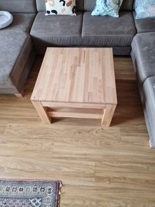Couchtisch Umea, Massivholz Breite 110 cm Kunden-Foto 1