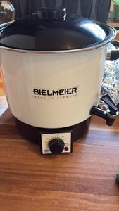 BIELMEIER Einkochautomat einwecken Emaille weiß 9 Liter 1000 Watt BHG 980.0 Kunden-Foto 1