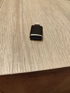 USB A auf Lightning Adapter OTG für iPhone iPad USB-Stick Kamera Daten Schnell Laden 3.0 Schwarz Kunden-Foto 3