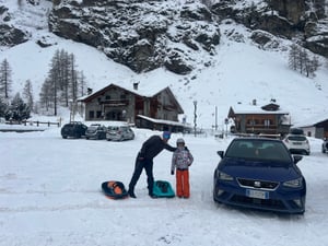 Gizmo Riders Galactus, Schneerennfahrer, Blau, Polyethylen, Einfarbig, 3 Jahr(e), 2 Sitz(e) Kunden-Foto 2