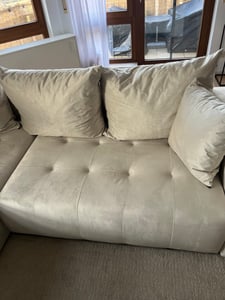 FurMeb24 ECKSOFA Gabo-L form mit Schlaffunktion und Bettkasten 280 x 188 x 85 cm DUNKELBLAU monolith 79 Kunden-Foto 4