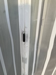 Sekey 70x200cm Magnet Fliegengitter Tür Vorhang für Holz, Eisen, Aluminium Türen und Balkon. Einfache Installation Schwarz Kunden-Foto 29