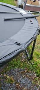 HyperMotion detská XL záhradná trampolína - 305 cm 10FT - s rebríkom a vnútornou sieťkou - pre dom a záhradu Fotografia od zákazníka č. 13