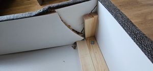 Ecksofa Sofa Grau, Wohnlandschaft L-Form mit Schlaffunktion und Bettkasten, Schlafsofa mit Bettkasten, Sofa mit Einstellbare Kopfstützen, Peter L - Hellgrau Velvet - Links Grau Kunden-Foto 3