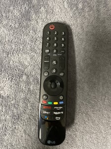 Ersatz LG TV Fernbedienung MR22GA | AN-MR22GA, mit Zeiger und Sprachfunktion Kunden-Foto 1
