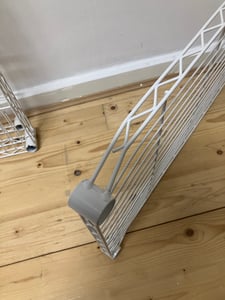 Schwerlast Kleiderständer, 230*35*180cm, Kleiderbügel mit Höhenverstellbaren Einlegeböden, bis 394 kg belastbar, Schwarz Kunden-Foto 3