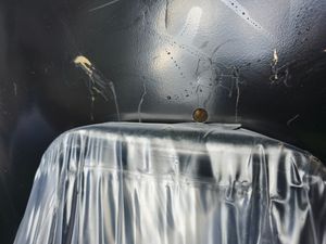 Juskys Schubkarre Garden 100 Liter Volumen - 250 kg - Luftreifen mit Metall Felge Schwarz Kunden-Foto 4