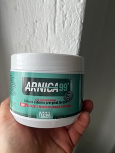 Arnica Per Cavalli Uso Umano 99%  arnica Per Cavalli Uso Umano 99%  Extra Forte crema riscaldante muscoli per Traumi e Distorsioni Arnica gel Forte Foto del cliente 1
