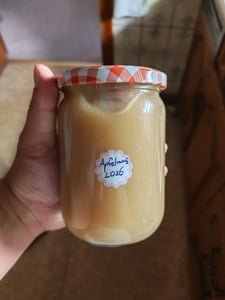 WELLGRO 6 x 635 ml Einmachgläser mit Schraubdeckel TO 82 – rot kariert - Luftdichte Rundgläser ideal zum Einkochen und Aufbewahren Kunden-Foto 1