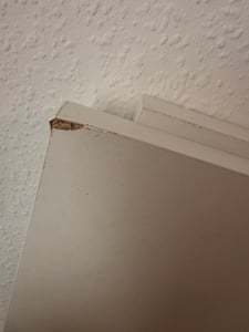 Topeshop SZAFA MALWA B, Biały, Szafa, 5 pół., 2 drzw., Biały, Płyta wiórowa Zdjęcie produktu od klienta nr 6