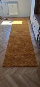 Teppich, Läufer SOFFI shaggy 5cm grau - in die Küche, Halle, Korridor Grau 80x200 cm Kunden-Foto 1