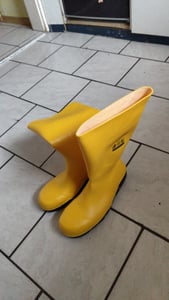 Dunlop Gummistiefel WORK-IT PVC SR LO LG S5 Gr. 37 gelb Kunden-Foto 1
