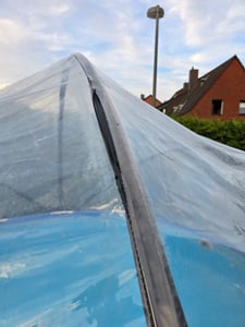 Kryt bazénu EXIT ECO, průměr 366 cm, Pool Dome, univerzální, příslušenství k bazénům, odolný proti povětrnostním vlivům Fotografie od zákazníka č. 14