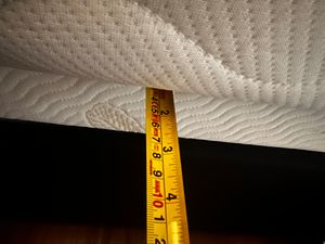 Matratze 160x200 cm orthopädisch Kaltschaum HR-Schaum Visco Memory H3 H4 ca. 24 cm Höhe atmungsaktiv Bezug waschbar für Allergiker SELECT MAX DOUBLE Kunden-Foto 9