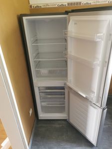 Bomann® Kühlschrank mit Gefrierfach |  | 143cm | Kühl Gefrierkombination leise | Türanschlag wechselbar | 175L | KG 320.2 inox Kunden-Foto 2