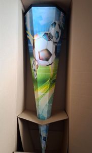 ROTH 678840 ROTH Schultüte "Fußball", eckig, 850 mm Photo du client 1