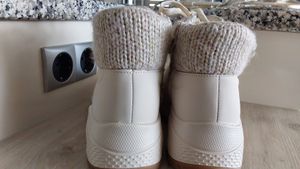 Skechers Uno Rugged - Darling Days  Sneakers Hoog - Gebroken wit - Maat 41 Kunden-Foto 1